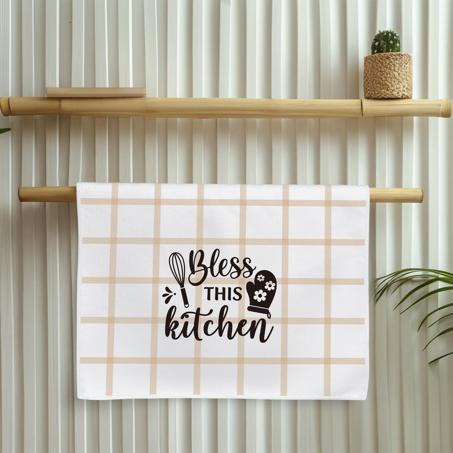 GROBRO7 Sweet Home Hand Towel - 6Pcs Funny Happiness is Homemade Kitchen Dish Towels Set Soft Polyester Towels Bathroom Farmhouse Decor for Home Dining Room Decor, Housewarming Gift for Hostess