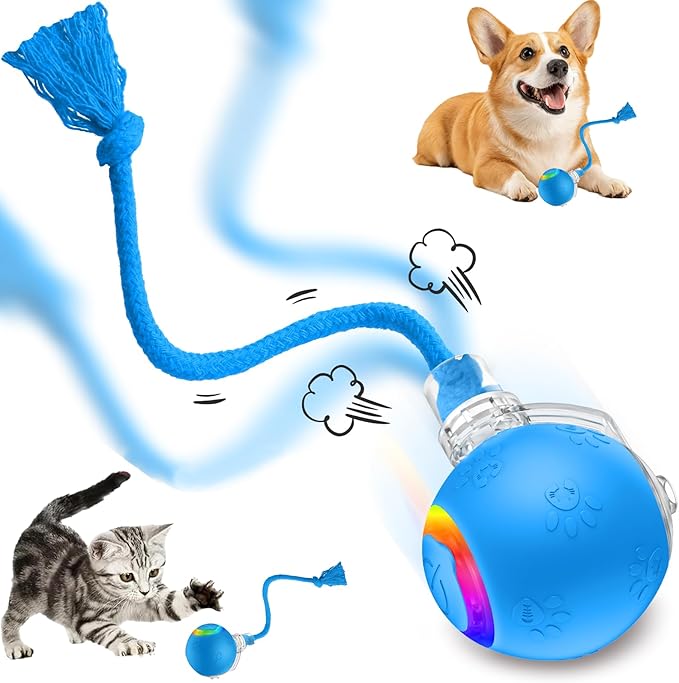 FUNNYDUCK Interactive Dog Toys, Treat Dispensing Dog Feeder Puzzle for Dogs