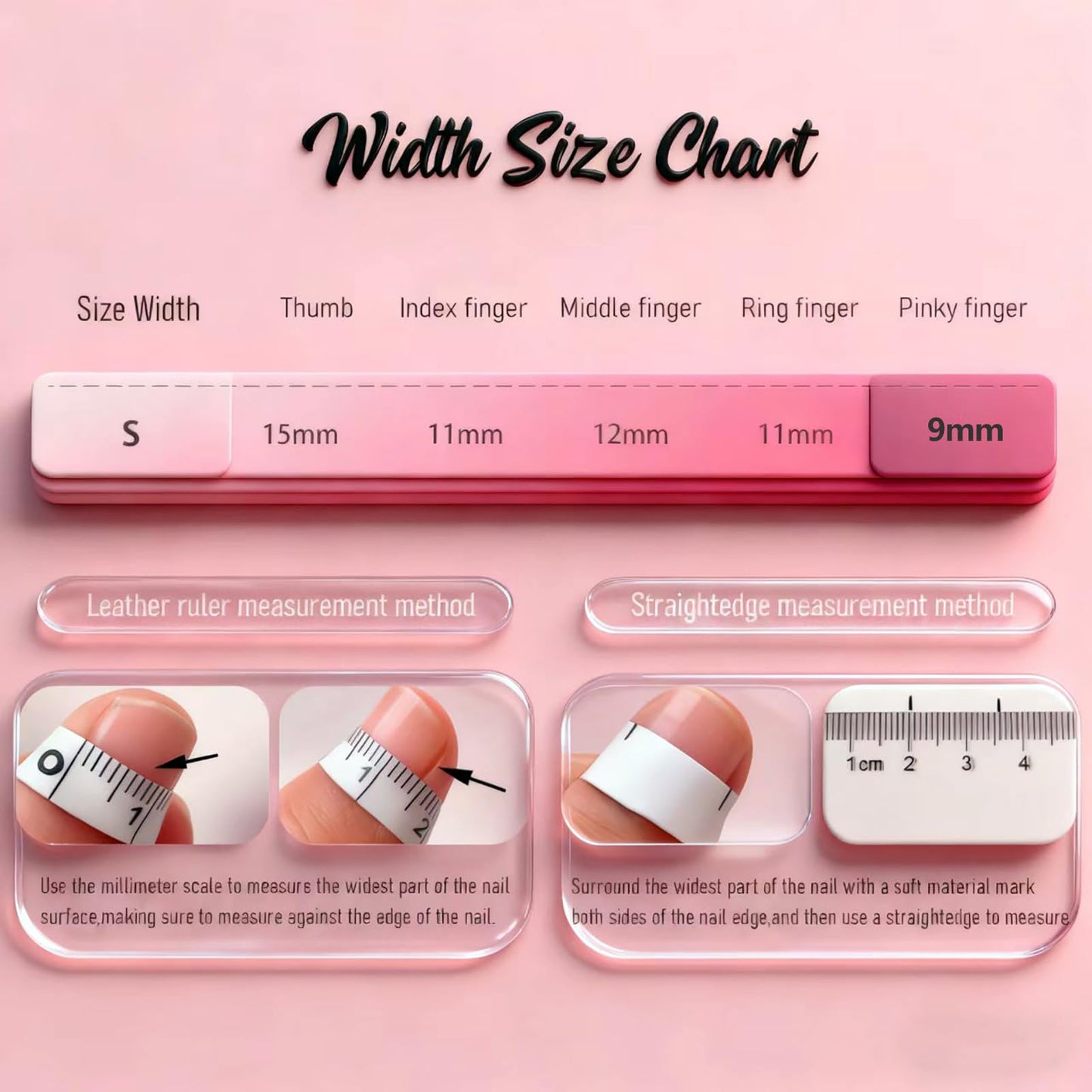 10Pcs Spring Handmade Press On Nails Medium Almond Fake Nails with 3D Flower Gold Foil Design Glossy Acrylic False Nails Reusable Full Cover Nails Press ons Holiday Stick on Nail for Women (S)