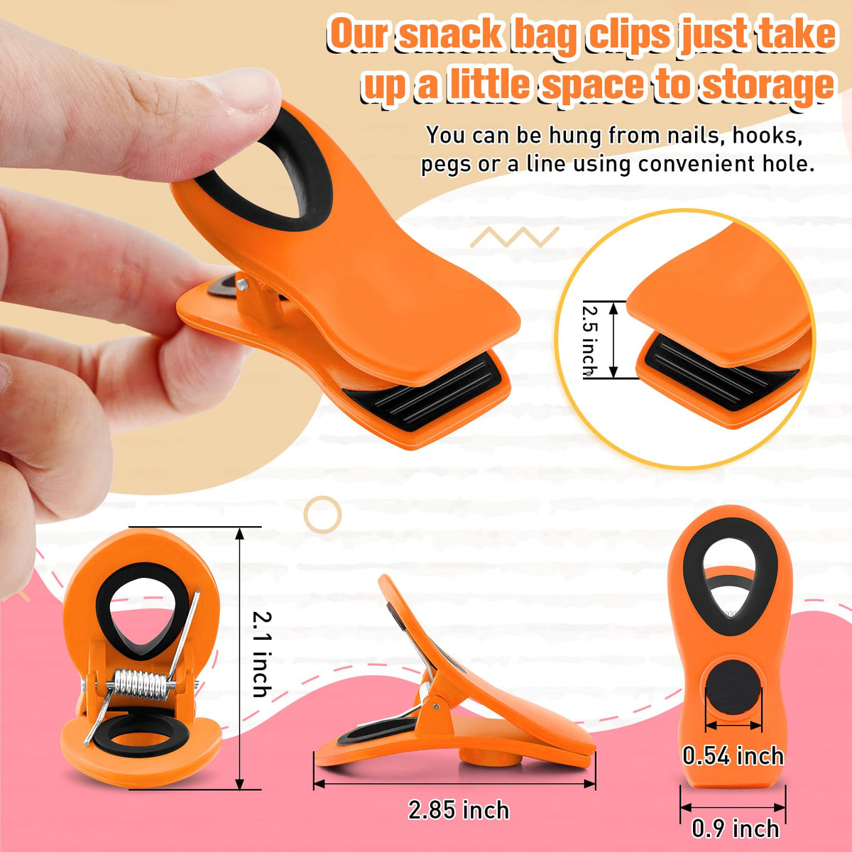 12 Pack Chip Clips (12 Count)
