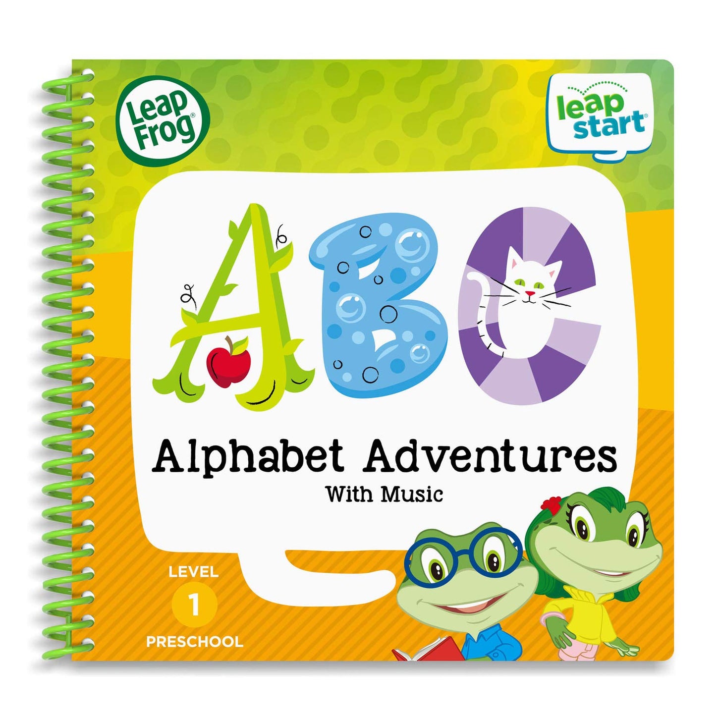 LeapFrog LeapStart Preschool Activity Book: Alphabet Adventures and Music