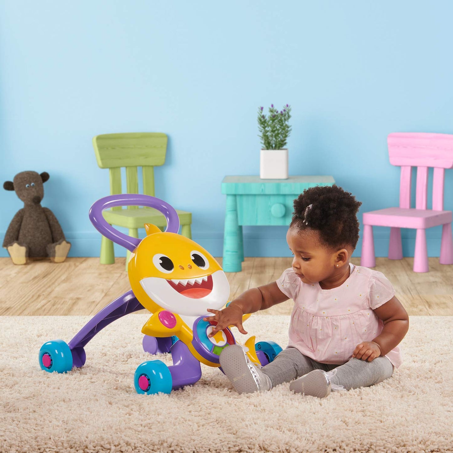 Pinkfong Baby Shark Melody Walker - Preschool Toy - by WowWee