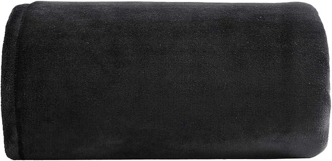 Eddie Bauer - Twin Blanket, Ultra Soft & Warm Plush Bedding, Bedding Set for The Colder Seasons (Black, Twin)
