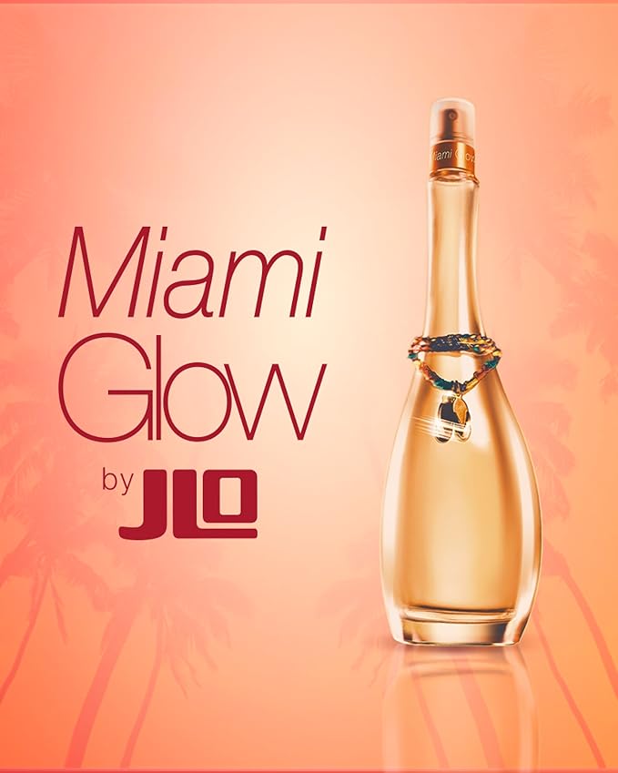 Jennifer Lopez Miami Glow By Jennifer Lopez For Women. Eau De Toilette Spray 3.4 Ounces