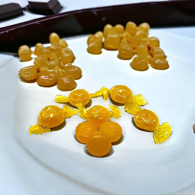 Hard Candy's-1.5 lbs Delicious and Sweet Butterscotch Flavor Individually Wrapped-Perfect For The Butterscotch Candy Lover(24 oz)