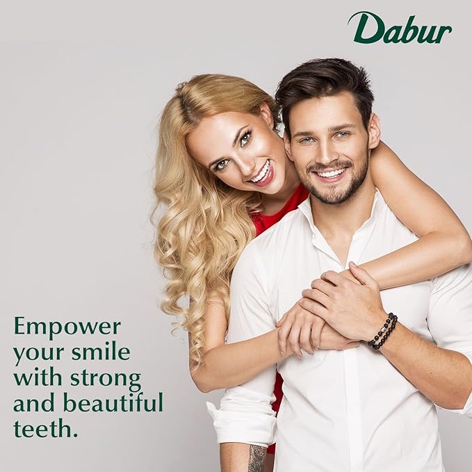 Dabur Red Toothpaste for Fresh Breath & Gum Health - Dentifrice for Oral Strong Teeth - for Stains & Protects Gums - for Complete Oral Hygiene - Ayurvedic Toothpaste - 200g Pack