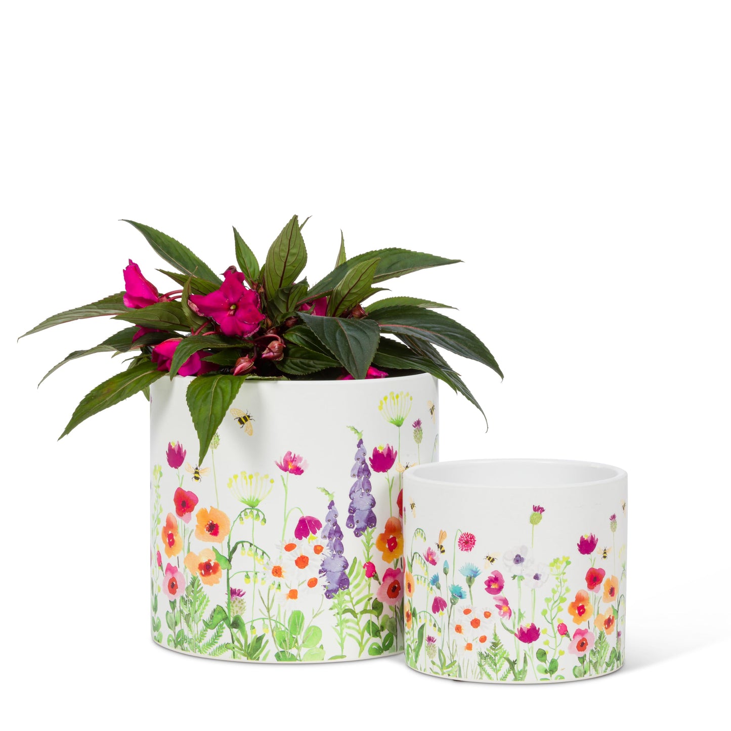 Abbott Collection Large Bee Garden Planter-6.5" D