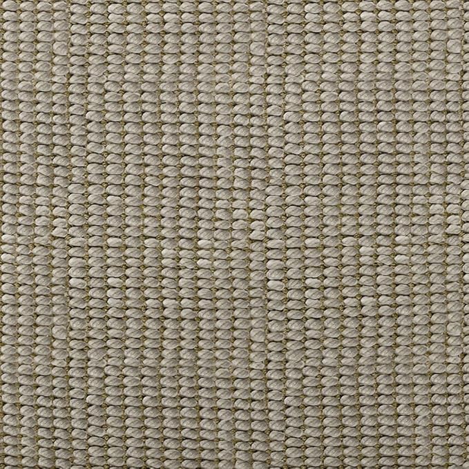 SIMPLIHOME Zelma Square Pouf – 18 inch Wide Upholstered PET Polyester Ottoman in Dune Beige, Boho Indoor/Outdoor Footstool or Extra Seating for Living Room or Patio, Assembled