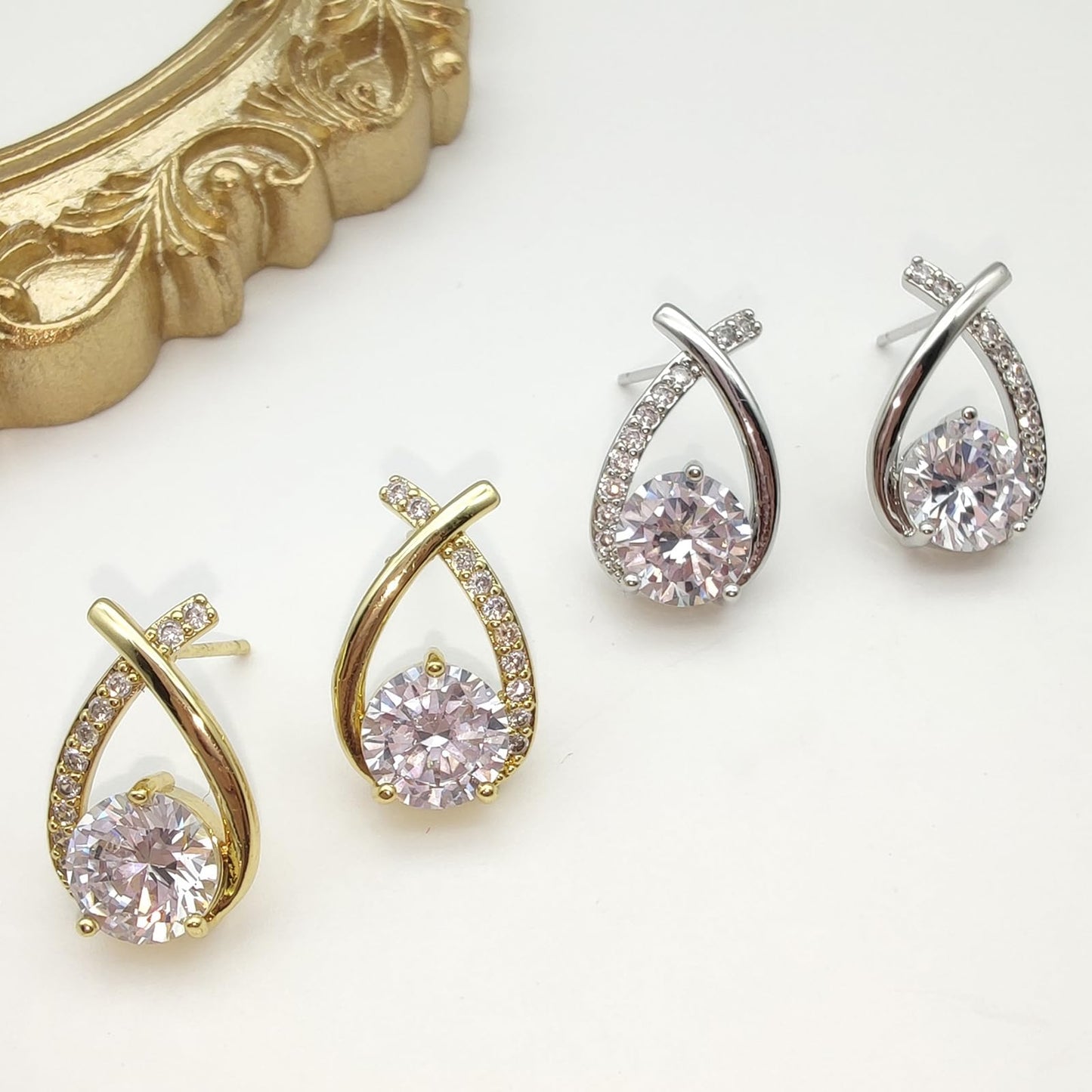 Lymphvity Earrings for Women Magnetotherapy Germanium Acupressure Earrings Lymph Drainage Therapy Earring Jewelry Set