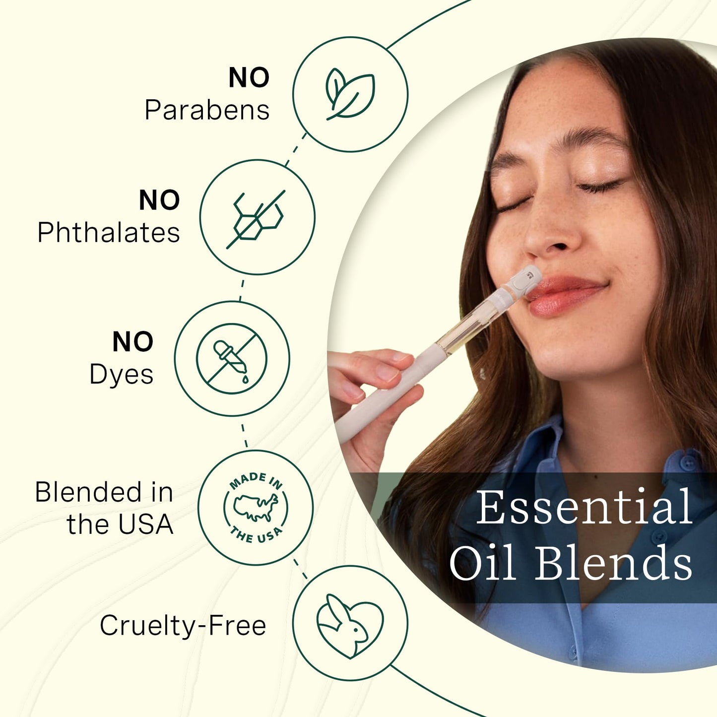 Lifelines Pen Diffuser Set, Spiced Chai Latte - 1mm Black Ballpoint Pen with Scented Essential Oil Blend & 2 Ink Refills – Aromatherapy Diffuser & Sensory Immersion Diffuse Aroma As You Write