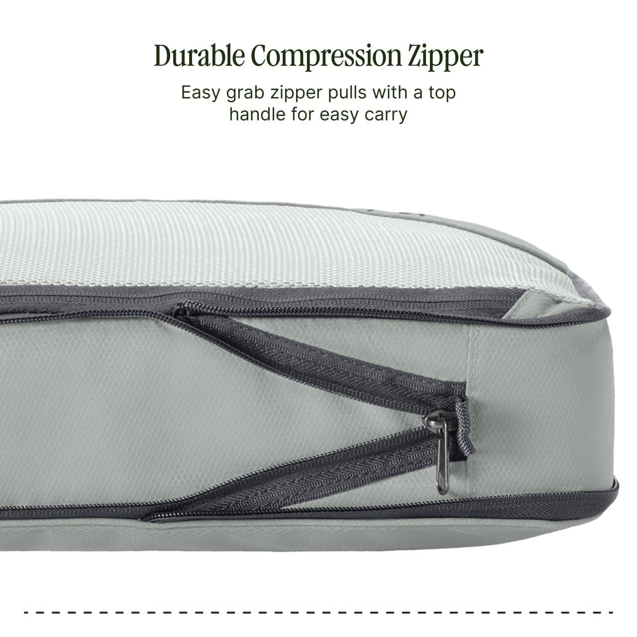 Eagle Creek Pack-It Isolate Compression - Lightweight Cube for Optimizing Luggage Space - Easy-Grab Zipper - Convenient Top Handle - Recycled Materials - Small