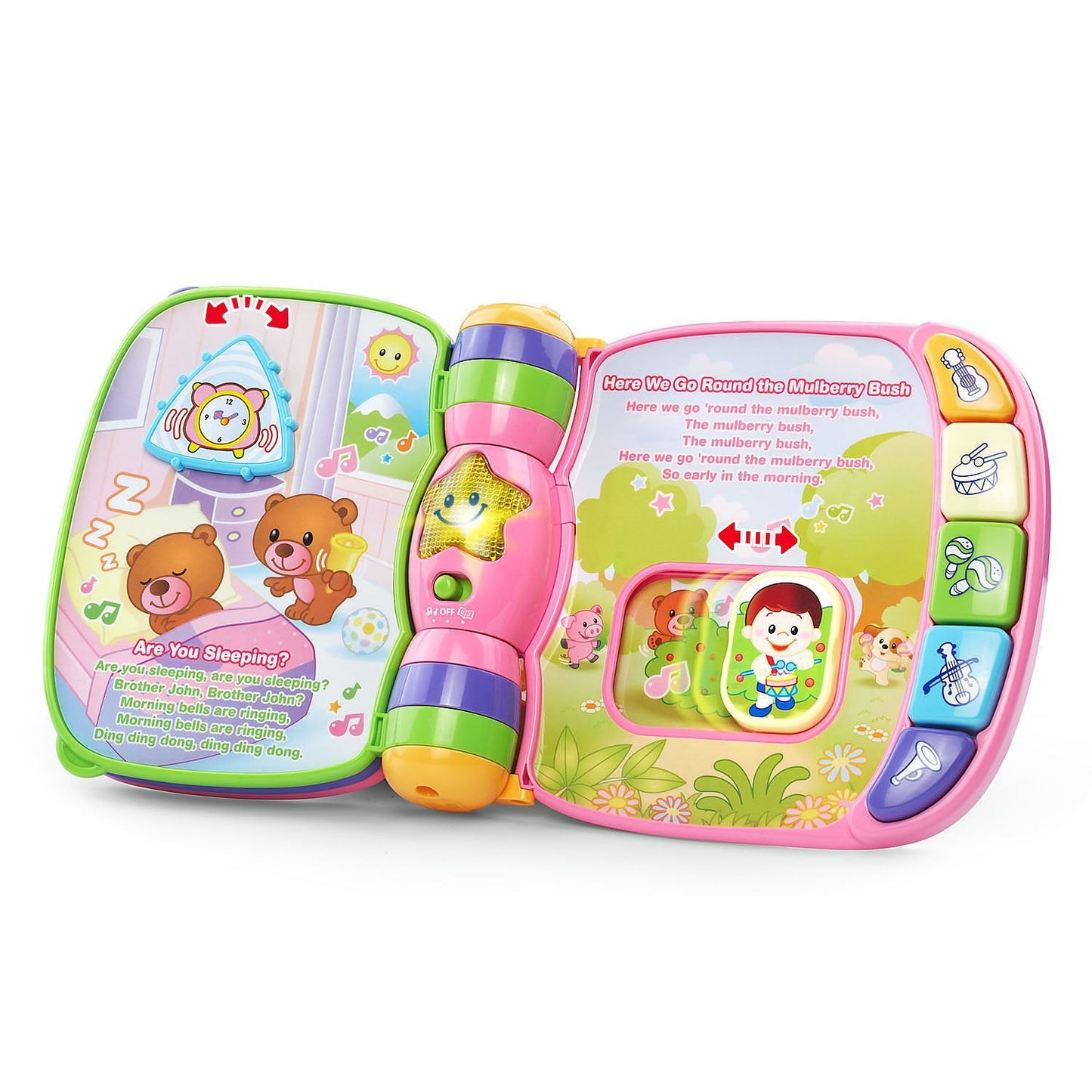 VTech Musical Rhymes Book, Pink