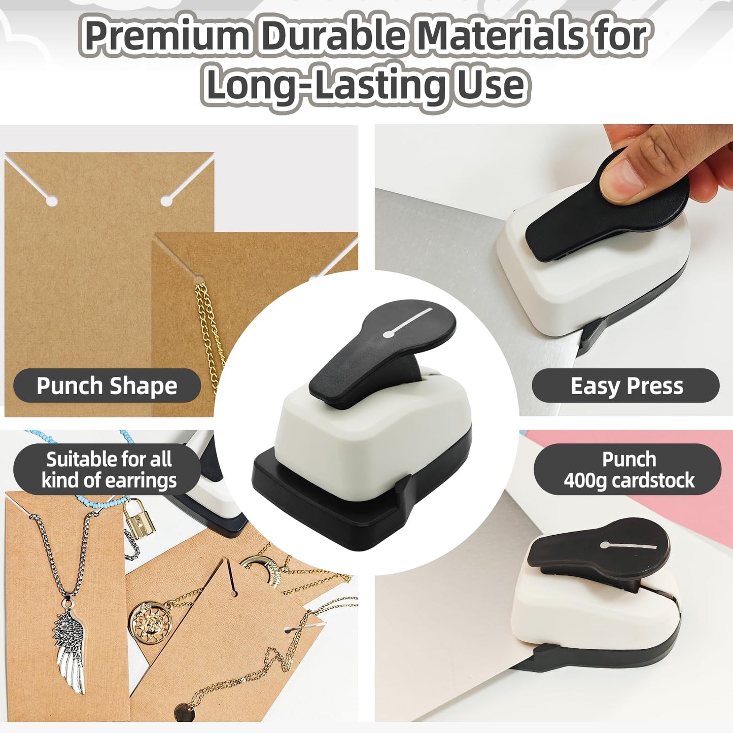 Conner Necklace Card Punch, Necklace Display Card Punch