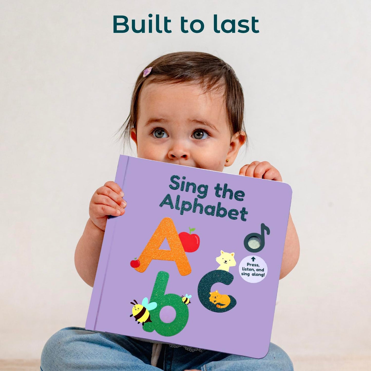 Cali's Books ABC & Count Bundle - Educational Learning Toys for Toddlers, Number, Alphabet, Music Book for 1 Year Old