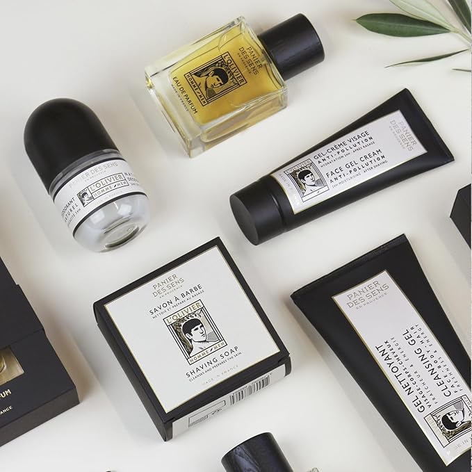 Panier des Sens Gift set for men L'Olivier - Perfume for Men + Natural Deodorant - Made in France up to 100% natural Ingredients