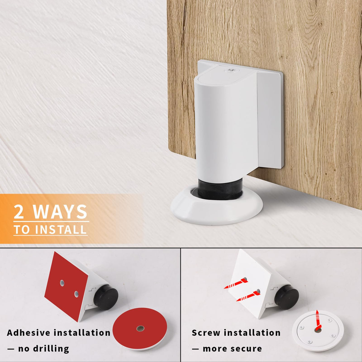 Magnetic Door Stoppers for Bottom of Door