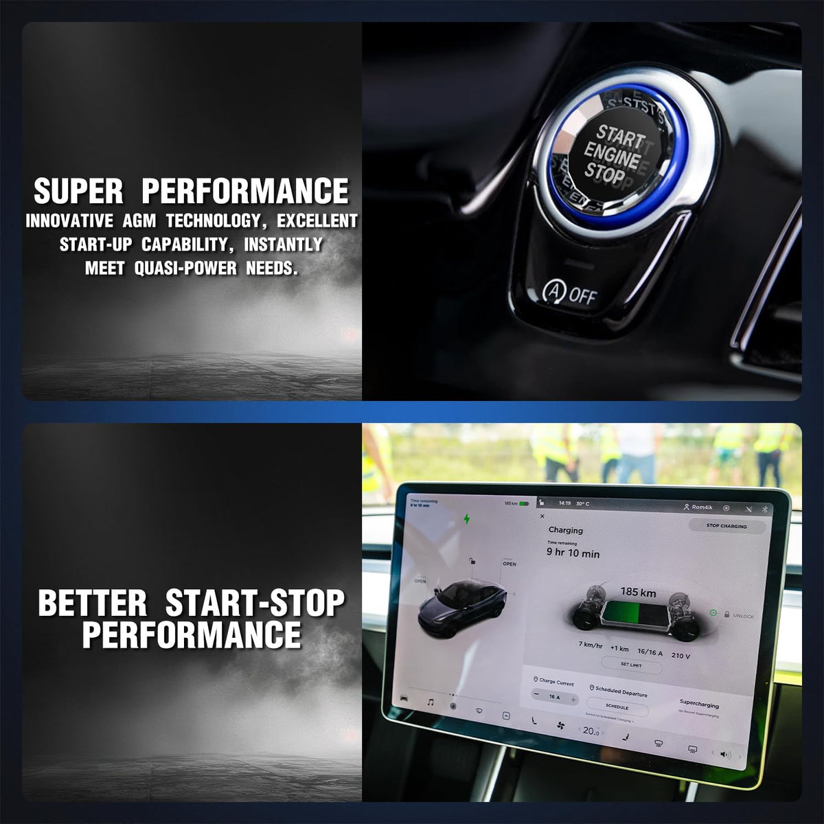 G47 12V Automotive Lead-Acid Battery – Superior Starting Power, Perfect for Standard Vehicles