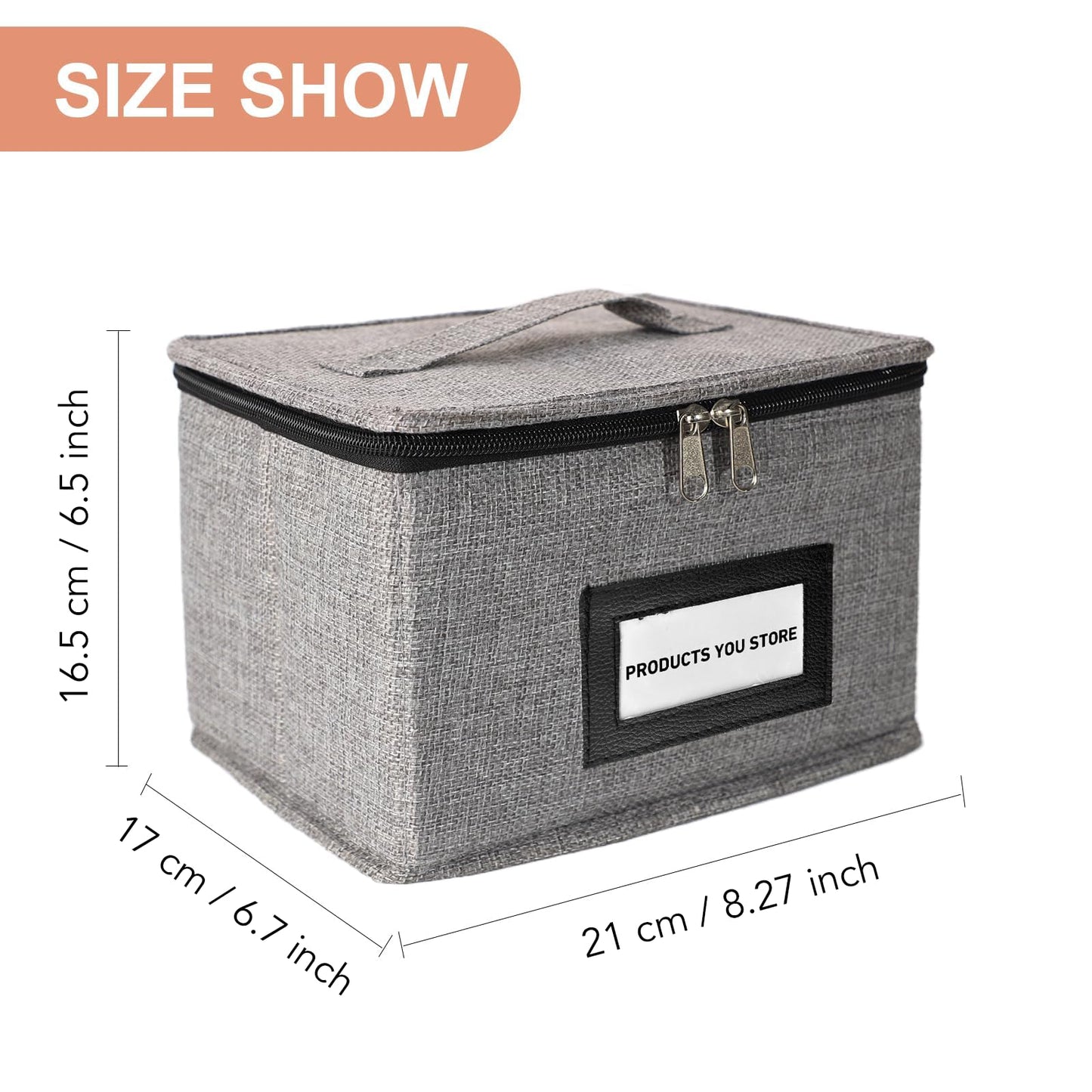 Mingting Die Cut Storage Box,Die Cut Storage Organizer,Fully-Padded Inside with Sturdy Construction, Magnetic Sheets for Dies Storage ,Scrapbooking Paper,Picture,Photo(no magnet sheet)