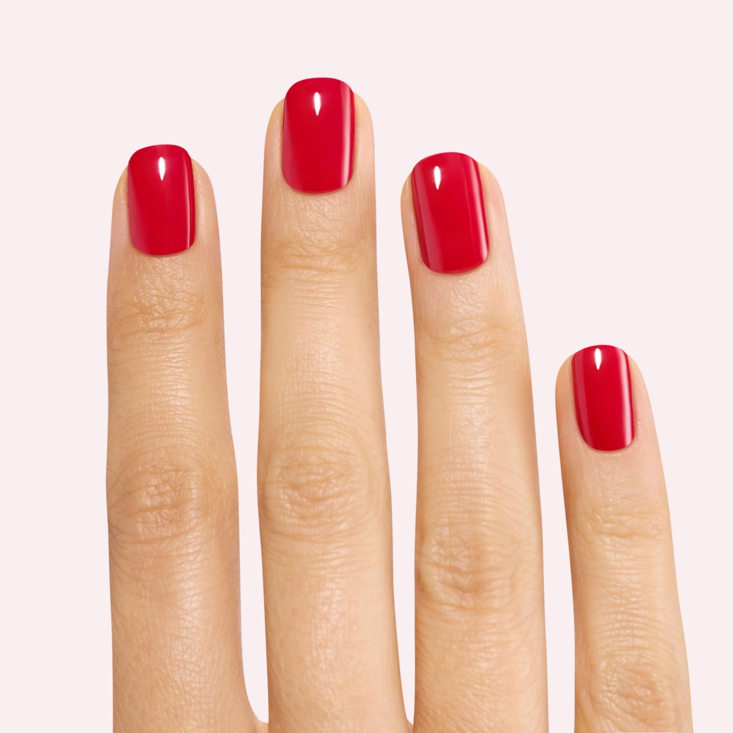 Dashing Diva Gloss Nail Strips Bundle - The Classic Reds Collection - Attention & Red Dahlia - UV Free, Chip Resistant, Long Lasting Gel Stickers - Contains 2 Sets