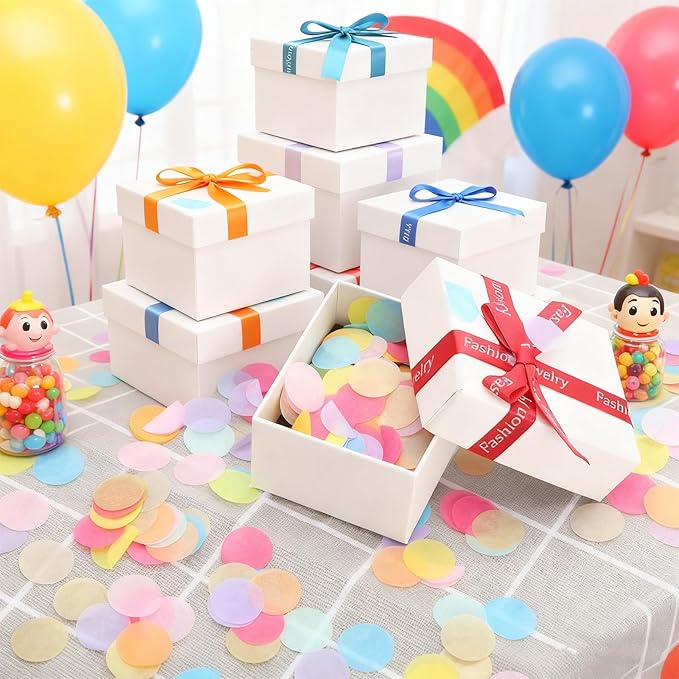 Multicolor Tissue Paper Confetti, 7,500 Pieces