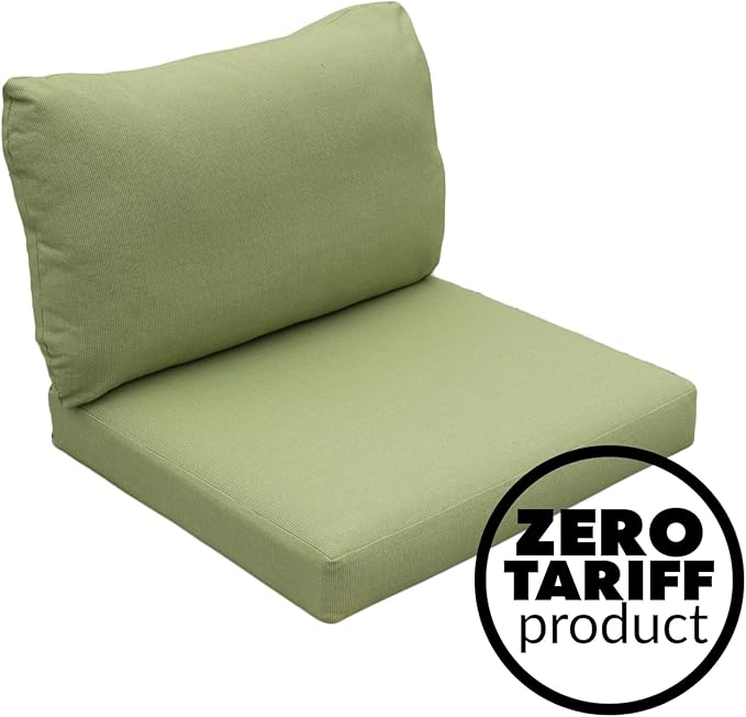 Tommy Bahama Deep Seating Lounge Cushion, 24" X 26" X 4", Bamboo Bay Pear
