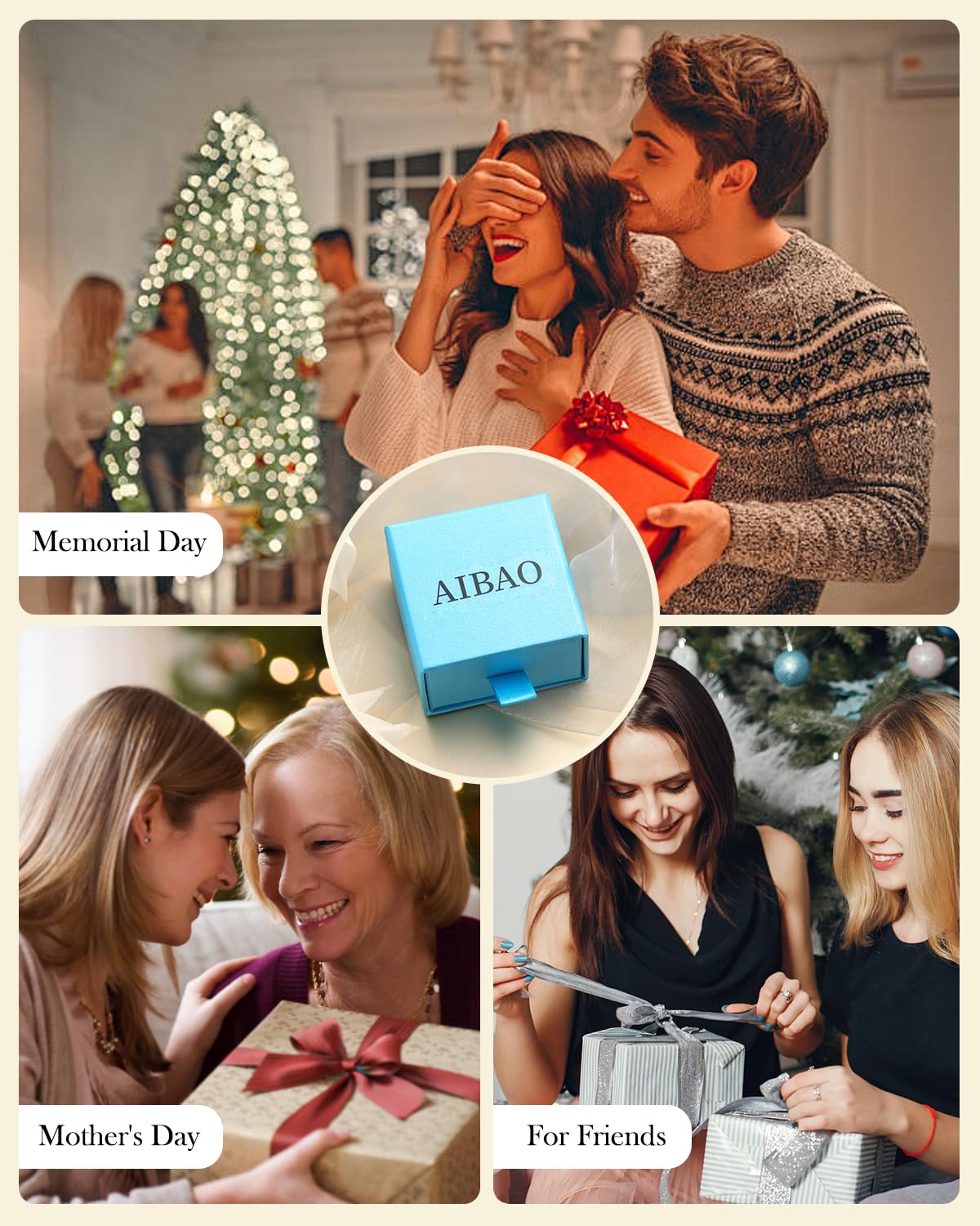 AIBAO Turquoise Dangle Earrings for Women Round Cut Blue Gemstone Leverback Earrings Western Jewelry Sterling Silver Sleeping Beauty Turquoise Earrings