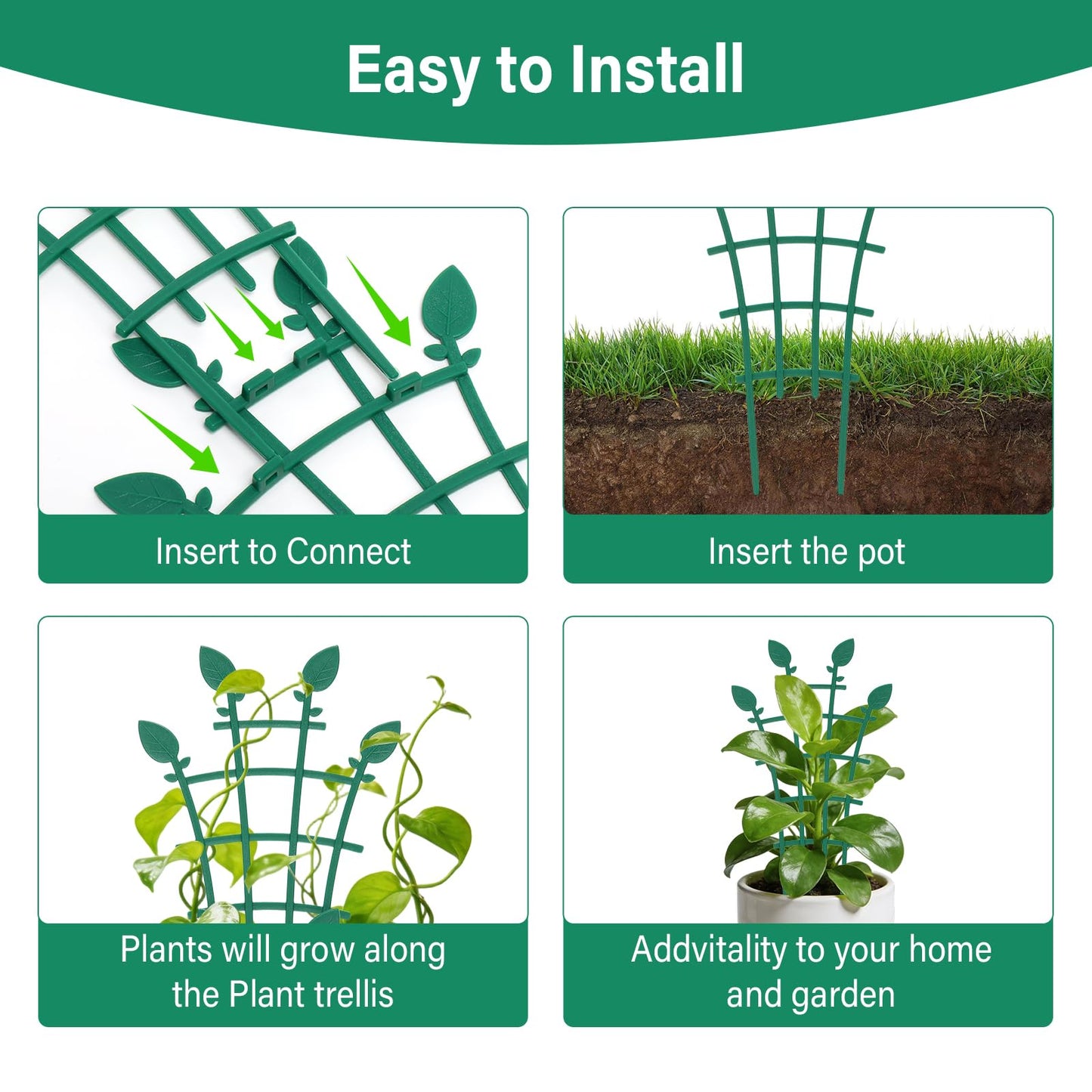 Ehpiern Trellis for Potted Plants (12)