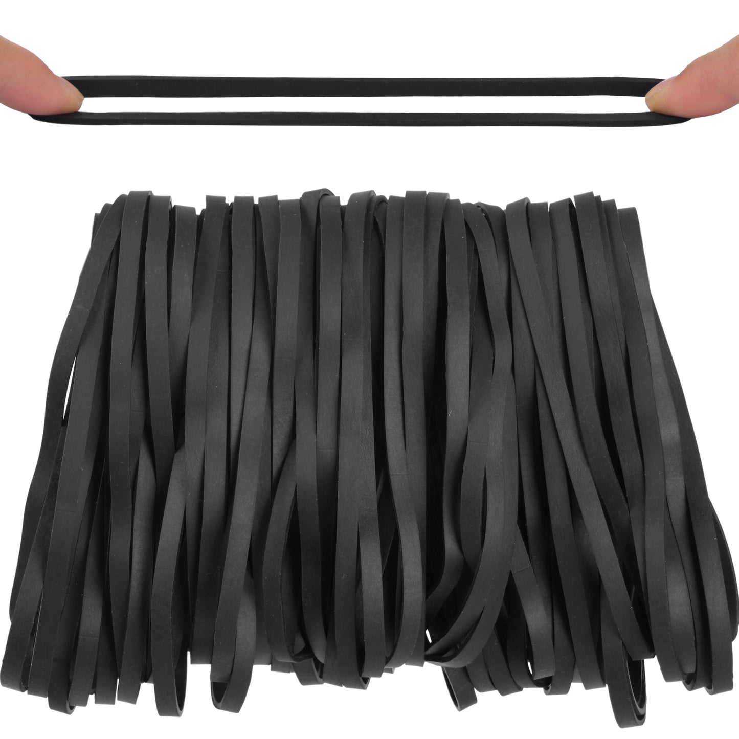 HAIDIBAO Rubber Bands 70Pcs size#69 Big black rubber band Elastic Band rubber bands office supplies (5.9" x 0.24")