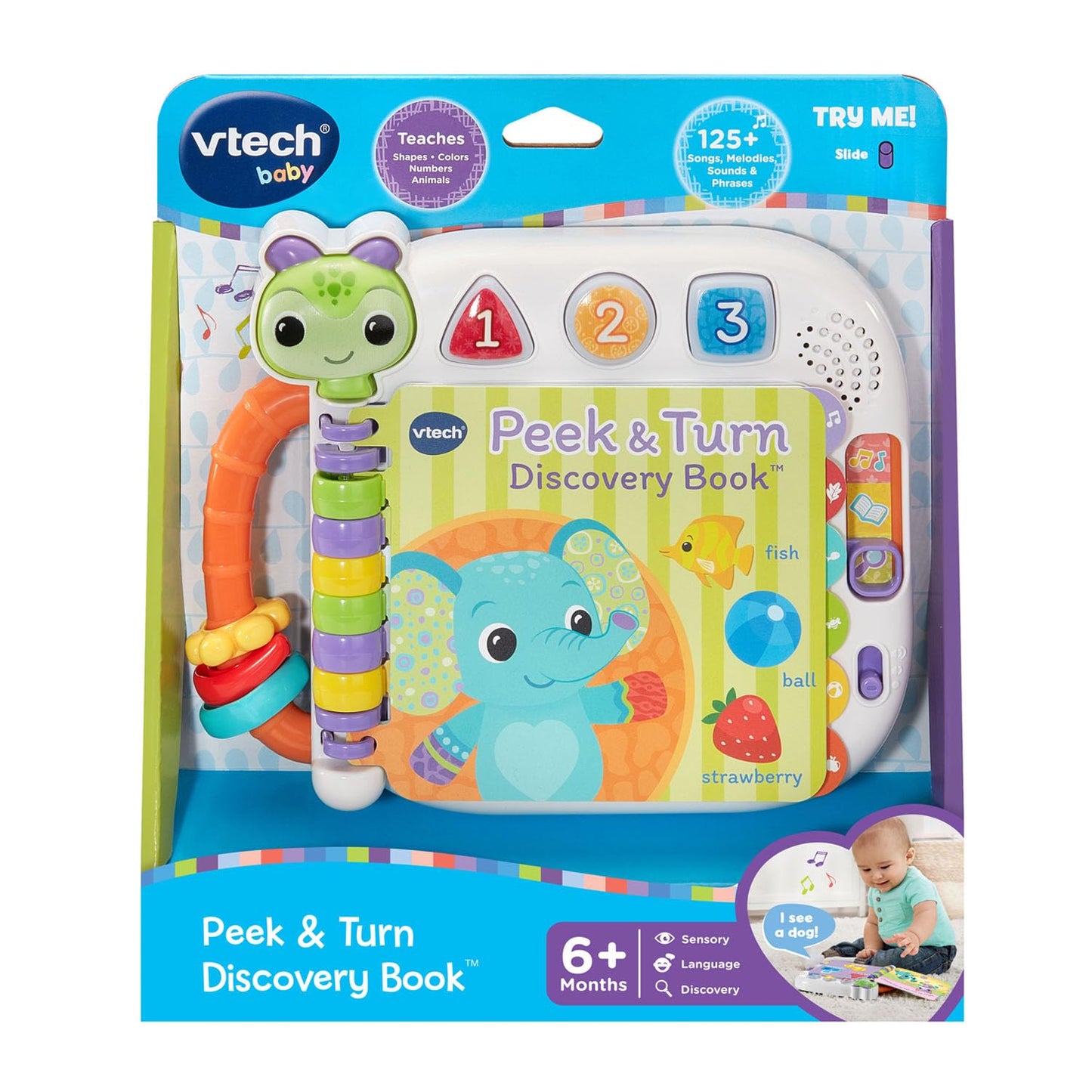 VTech Baby Peek and Turn Discovery Book
