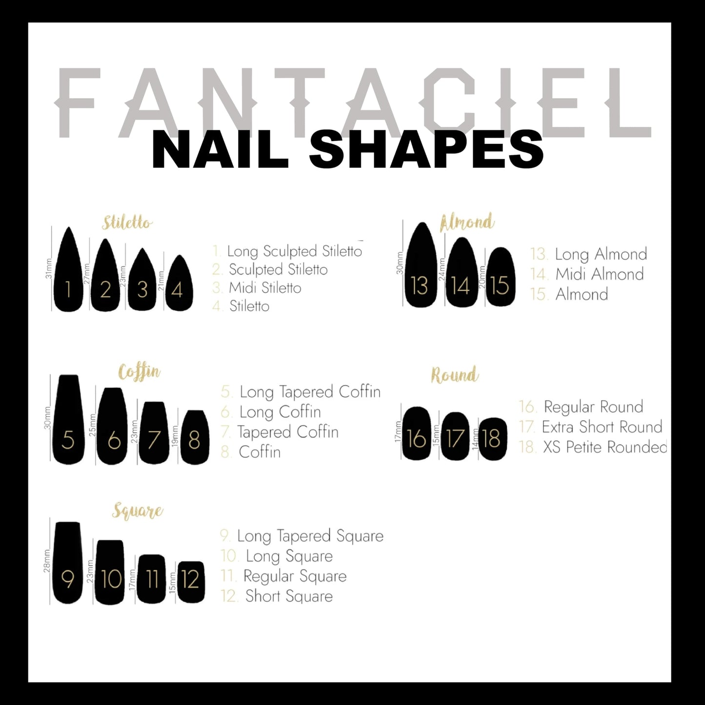 FANTACIEL 10 PCS Handemade Press On Nails Cat Eye Design Acrylic Nails Reusable Short Coffin Fake Nails Smile 156 M