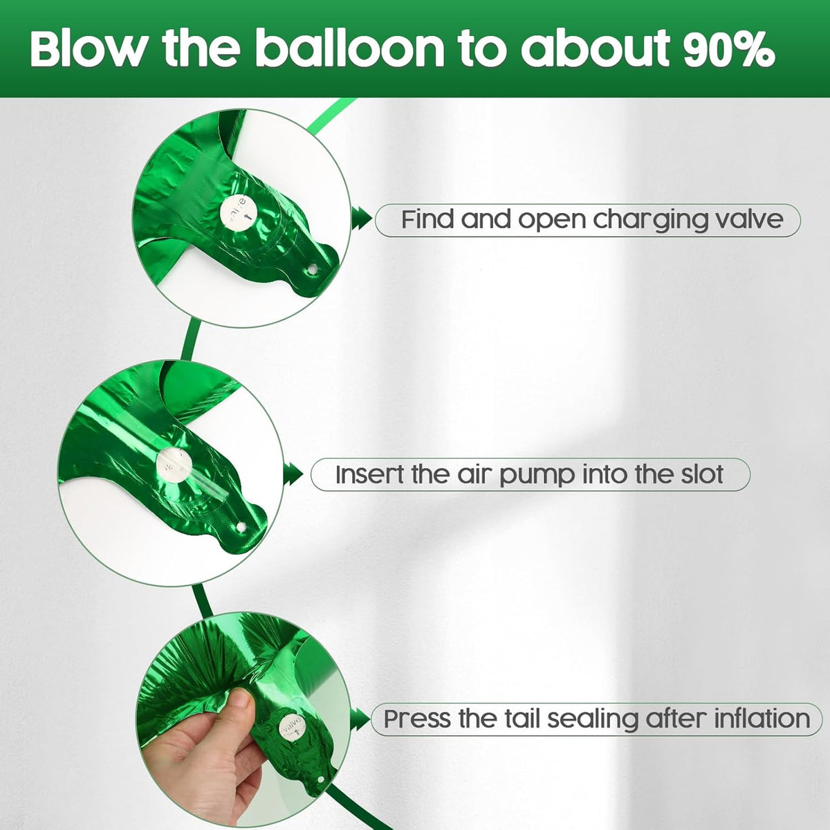 2026 Balloon - Dark Green Birthday Number Balloons, 40 Inch Large Foil Balloons for Men Women Boys Girls Dark Green Themed Birthday Decorations，Number 2026 Balloon