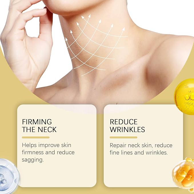 AH-8 Firming Neck Cream for Crepey Skin Body Care Comfort- Contains Hexapeptide, Moisturizing, Ah-8 Moisturizing & Tightening Lotion Cosmetic Skin Repair(1PC)