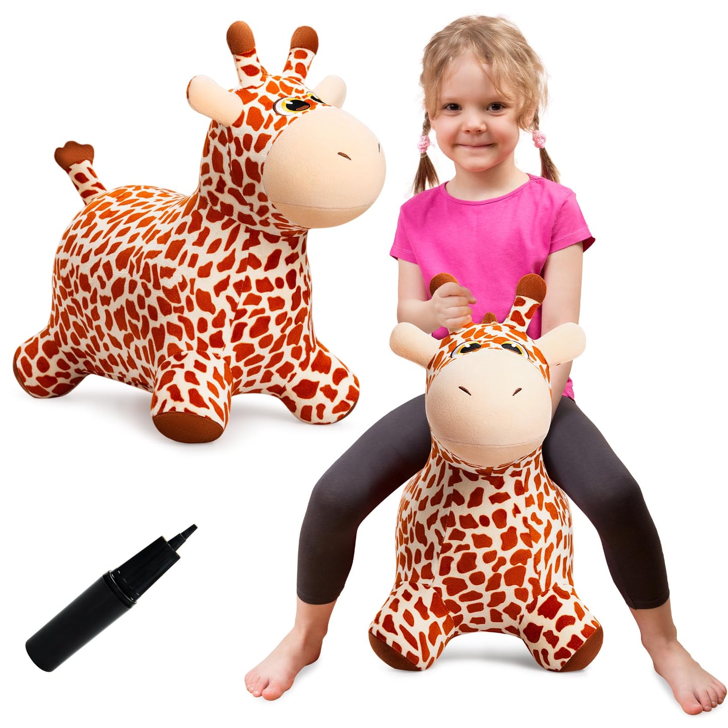 VangeBow Bouncy Unicorn with Bouncy Giraffe