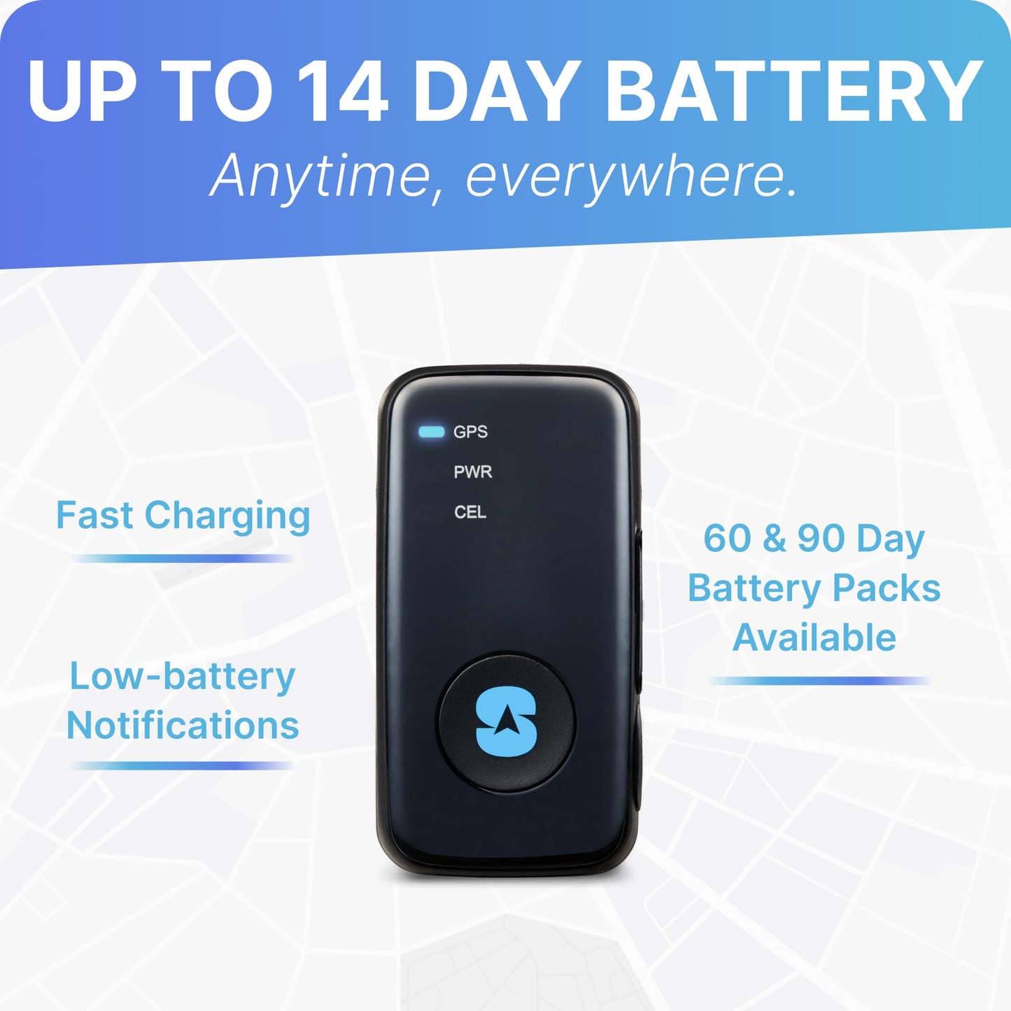 Spytec Atlas GPS Tracker for Vehicles & Kids (Subscription Required) | Up to 14-Day Battery Life | Waterproof Magnetic Case, Geofencing, Portable Real Time Mini GPS Car Tracker w/Lifetime Support