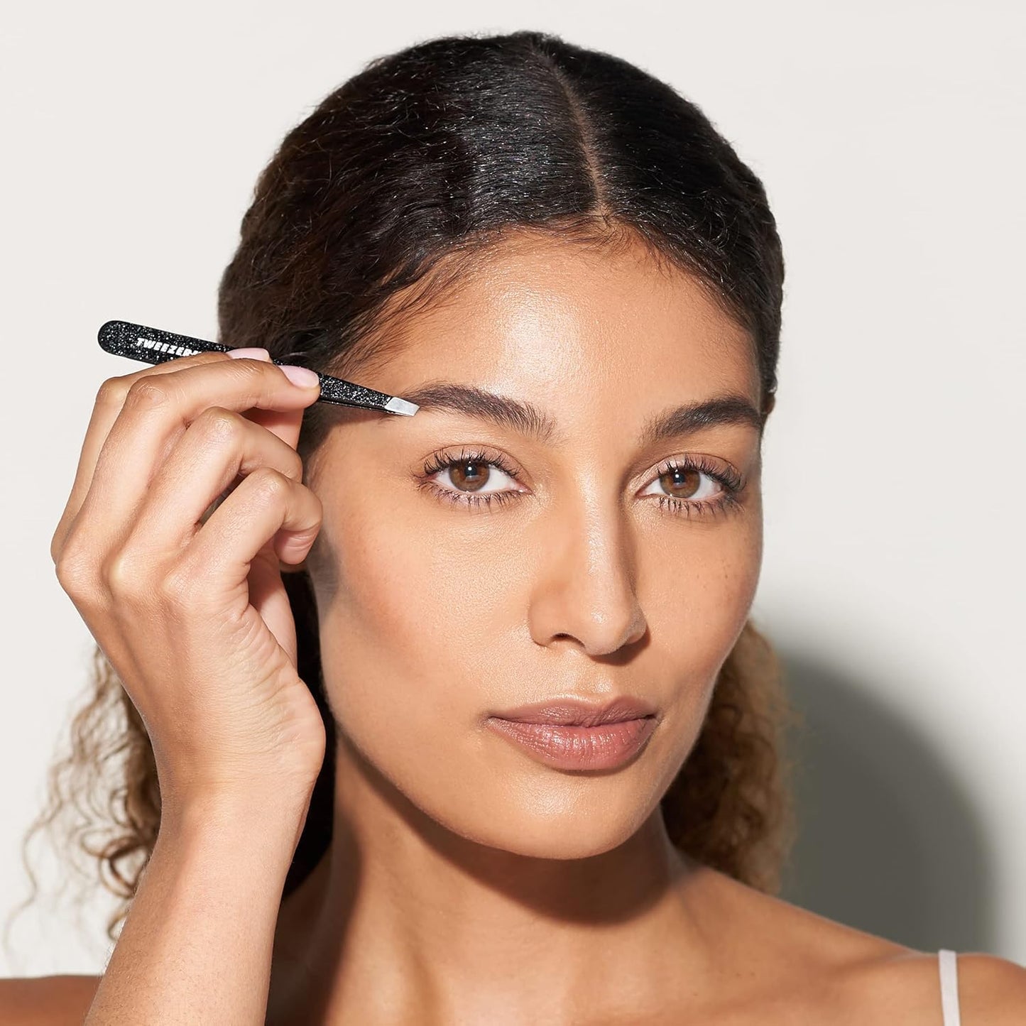 Tweezerman Special Edition 40th Anniversary Slant Tweezer - Eyebrow Tweezers for Women and Men