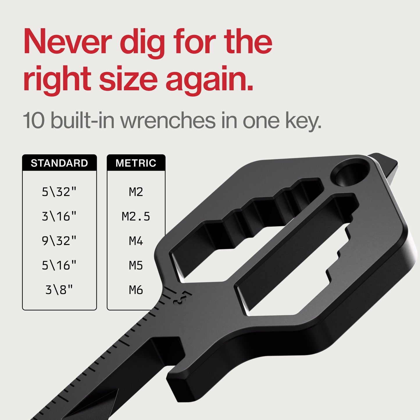 KeySmart Multitool Pro - 18-in-1 Multifunction Key Shaped Tool Pocket Multi-Tool Key Chain Bottle Opener Keychain, Key Multitool Keychain for Men Gift, EDC Gear Keychain, Black, 1 Pack