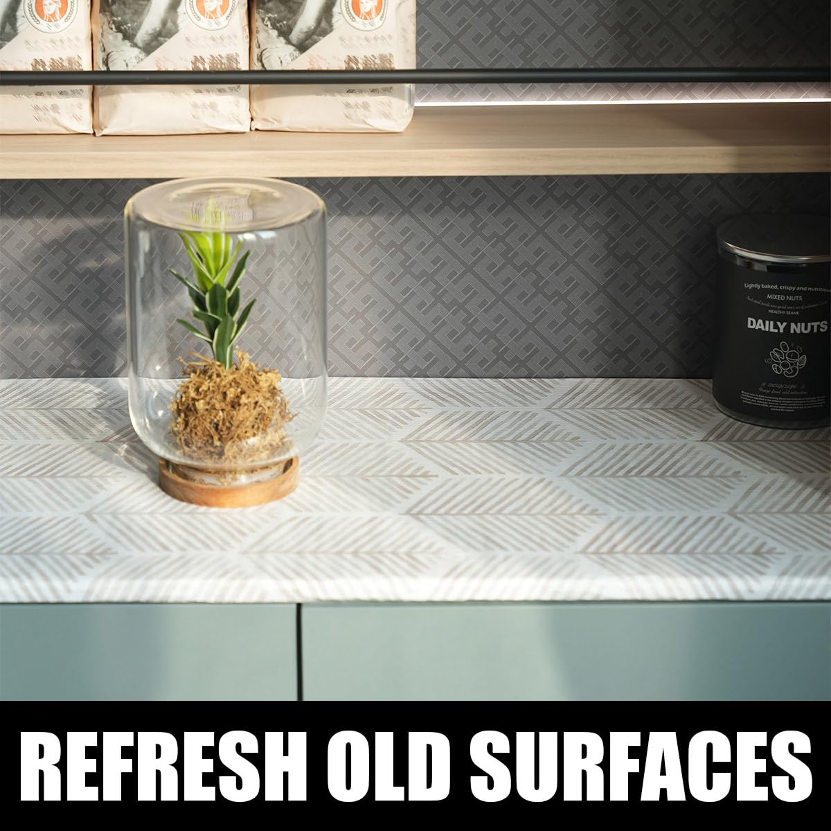 Shelf Liners for Kitchen Cabinets