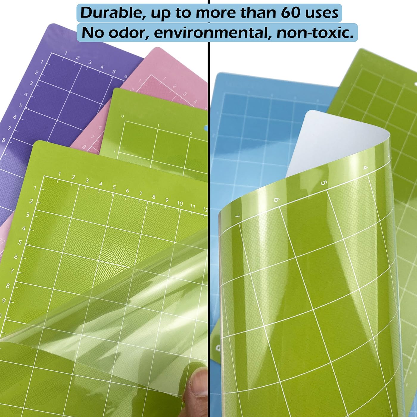ReArt Cutting Mat - Standard 12x24 Inch 3 Packs and 12x12 Inch 5 Packs
