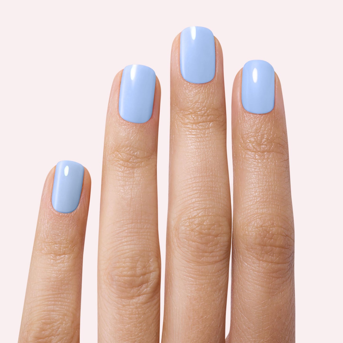 Dashing Diva Gloss Nail Strips Bundle - The Blue Sky Collection - Birdie & Parfait - UV Free, Chip Resistant, Long Lasting Gel Stickers - Contains 2 Sets