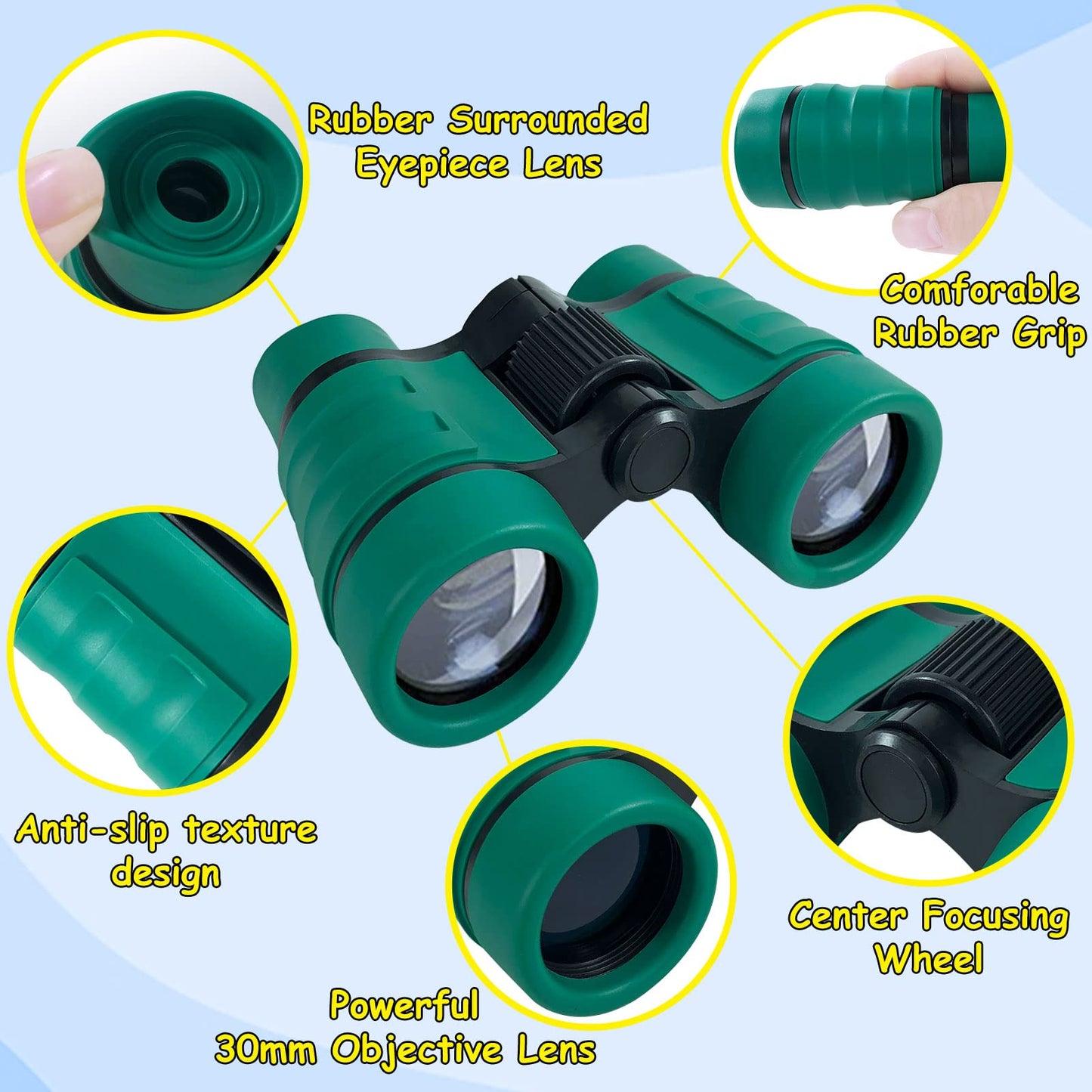 ESSENSON Kids Explorer Kit - Adventure Kit for Kids, Outdoor Explorer Kit with Binoculars, Summer Outdoor Toys for Kids Ages 4-8
