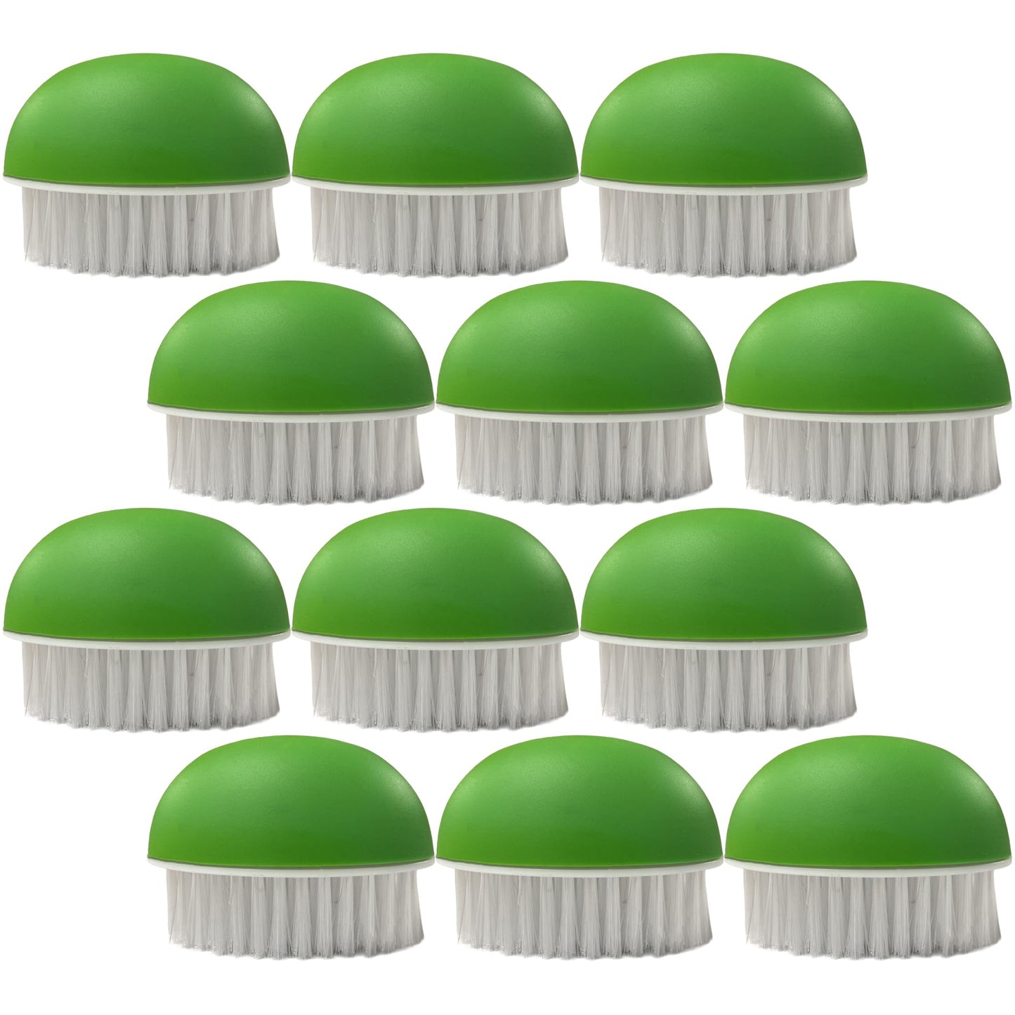 Set of Vegetable Brushes! Tough Scrubber - Green - A Quality Everyday Essential! (12)