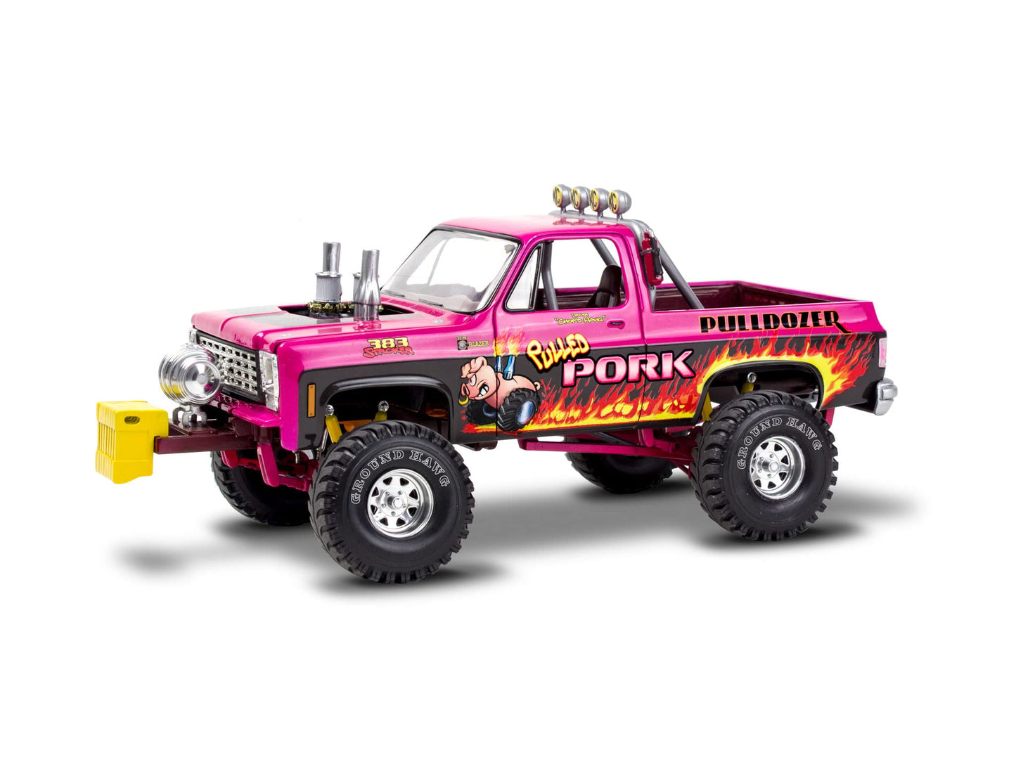 Revell 14532 '78 Chevy Blazer Pulldozer 1:24 Scale 122-Piece Skill Level 4 Model Truck Building Kit
