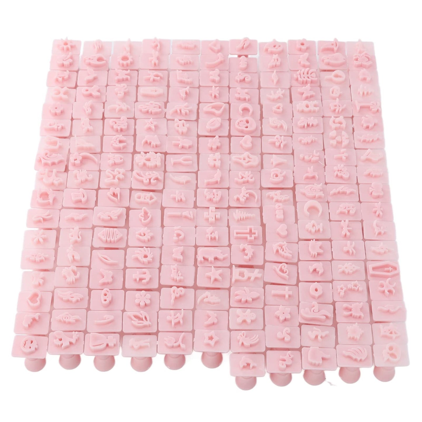 Dioche 192-piece 3D Nail Art Stamper Set - A Variety of Beautiful Designs to Choose from, Suitable and Beginners Alike, Easily Create Personalized Nail Art.