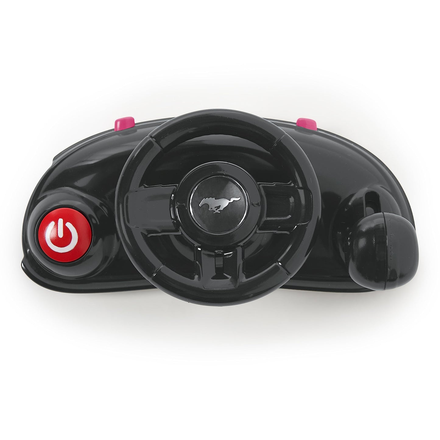 Bright Starts Ford Mustang 4-in-1 Pink Baby Activity Center & Push Walker with Removable Interactive Steering Wheel -Toy, 6 Months and up