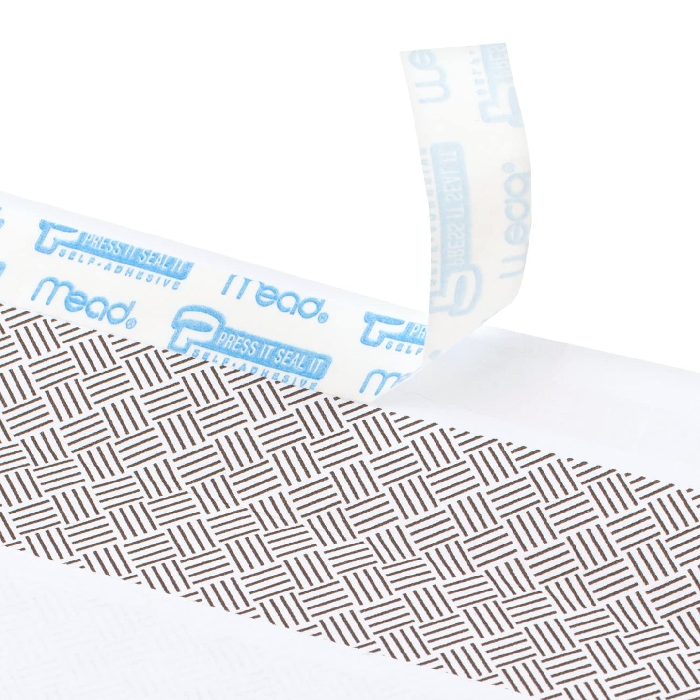 Mead #10 Envelopes, Letter Size, 4-1/8" x 9-1/2", Security Printed Lining for Privacy, Press-It Seal-It Self Adhesive Closure, Left Viewing Window Mailing Envelopes, 500 Count (742022)