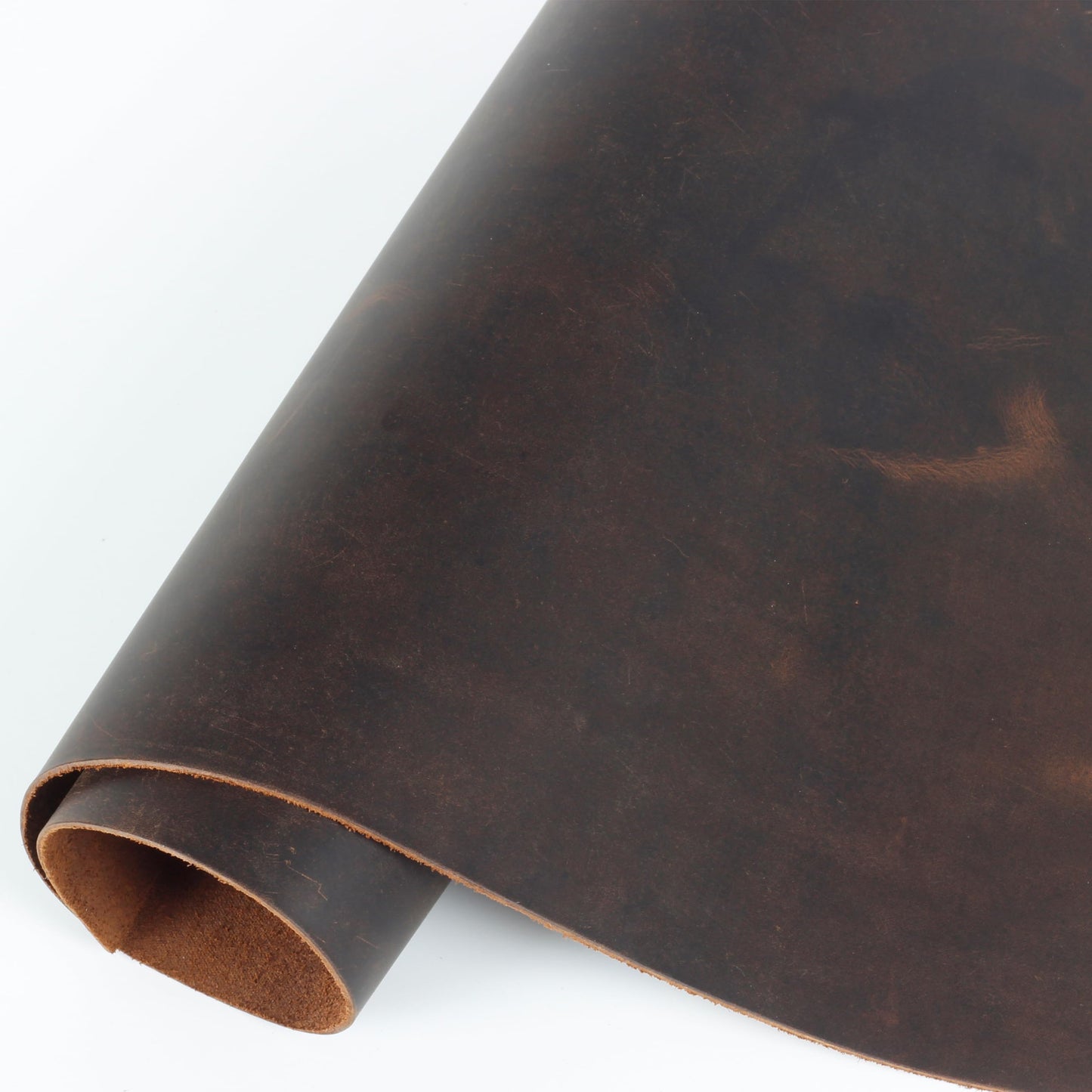 Toprank Genuine Leather Sheets for Crafts 24''X12'' Precut Full Grain Leather Tooling Leather (1.6mm) Cowhide Leather Pieces Square, Tan