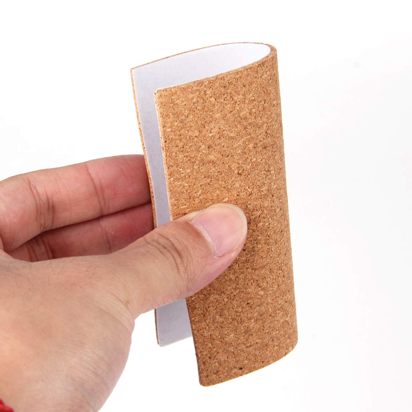 Arroyner 110 Pack Self Adhesive Cork Squares and Round DIY Adhesive Cork Board for Coasters and DIY Crafts
