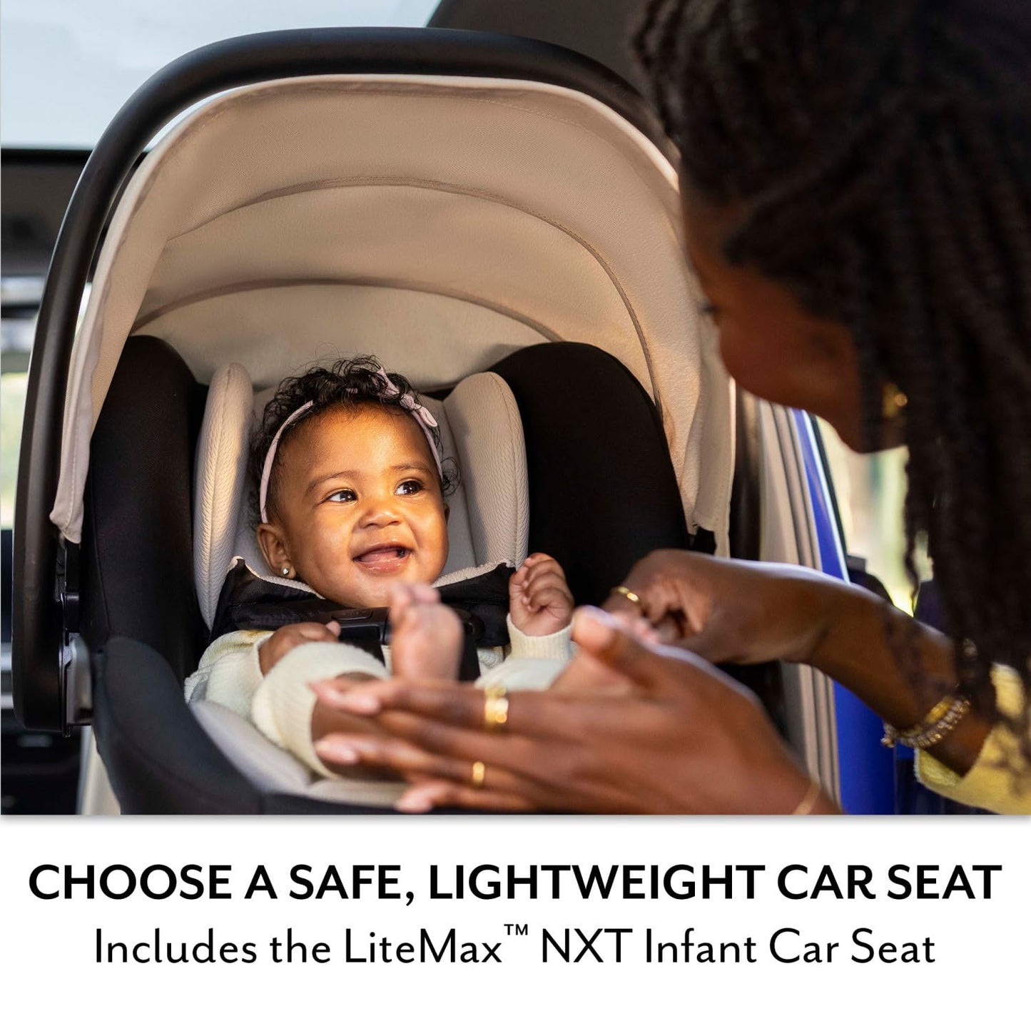 Evenflo Pivot NXT Travel System with LiteMax NXT Infant Car Seat (Silverado Gray)