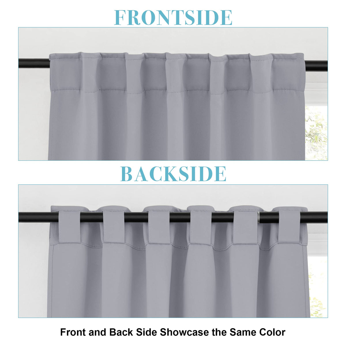 Small Window Curtains (2 Count)