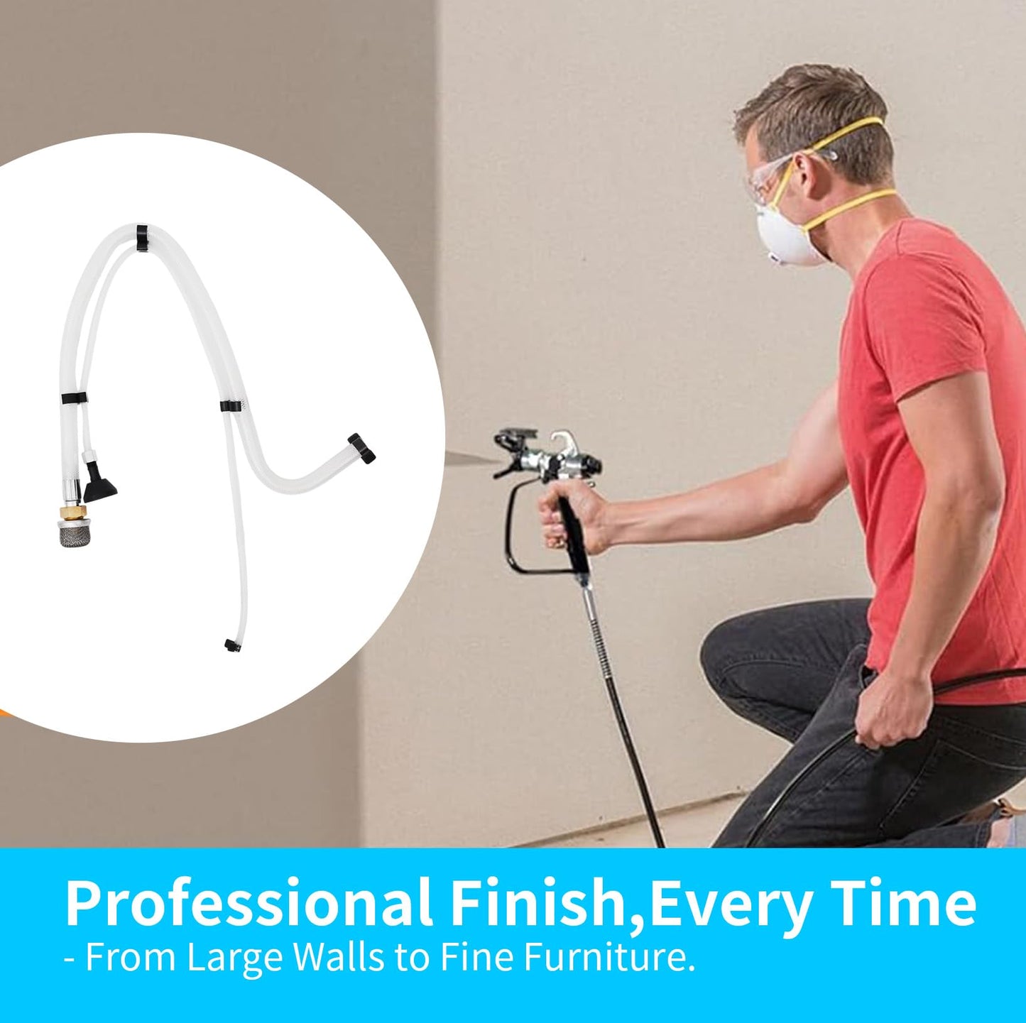 Suction Tube Kit Suitable for Graco Magnum Stand Model Paint Sprayer